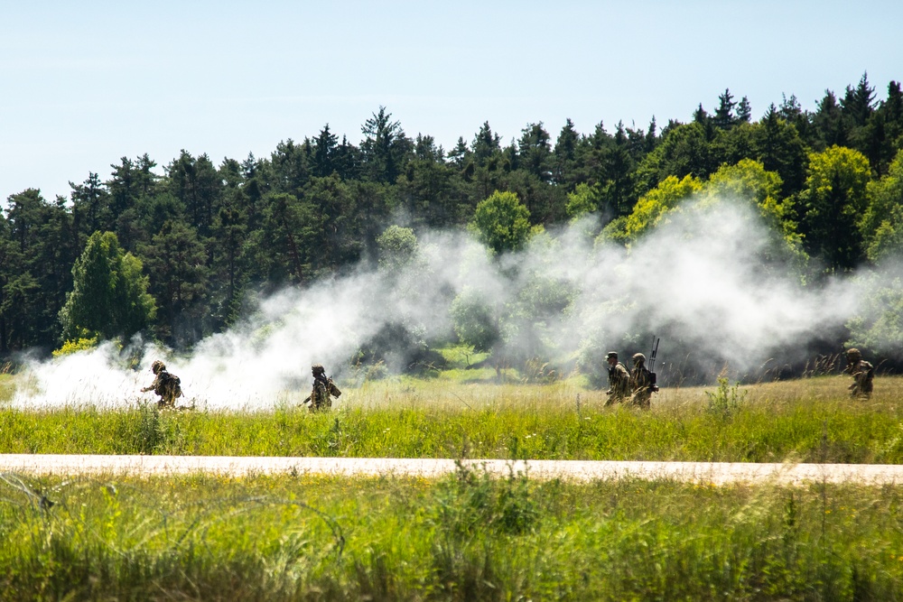 U.S. Soldiers test C-UAS technology in simulated combat scenarios during Project Flytrap