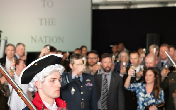 Attendees Toast the U.S. Army’s 250th Birthday at USAG Wiesbaden