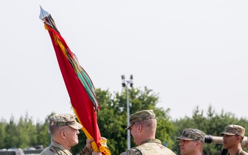 1st Armored Division Artillery Change of Command 2025