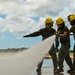 134th ARW Firefighters join Marines in firefight exercise