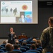 Naval History and Heritage Command provides a lecture at NAVSTA Rota