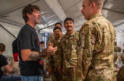 American Authors perform for 12CAB and 2CR Soldiers in Hungary, Saber Guardian 25 [Image 1 of 10]