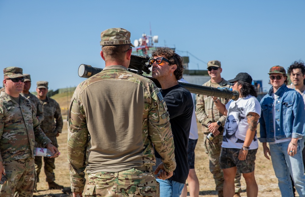 American Authors perform for 12CAB and 2CR Soldiers in Hungary, Saber Guardian 25