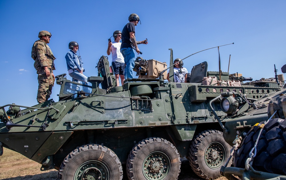 American Authors perform for 12CAB and 2CR Soldiers in Hungary, Saber Guardian 25