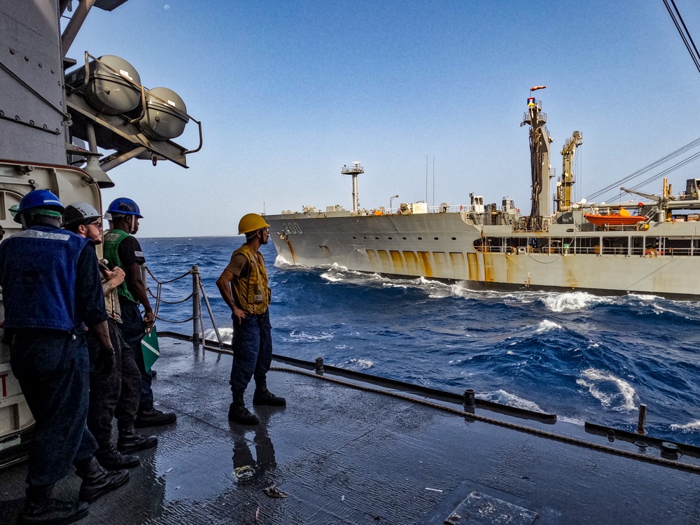 USS Princeton conducts operations in the U.S. Central Command area of responsibility as part of the Carl Vinson Carrier Strike Group