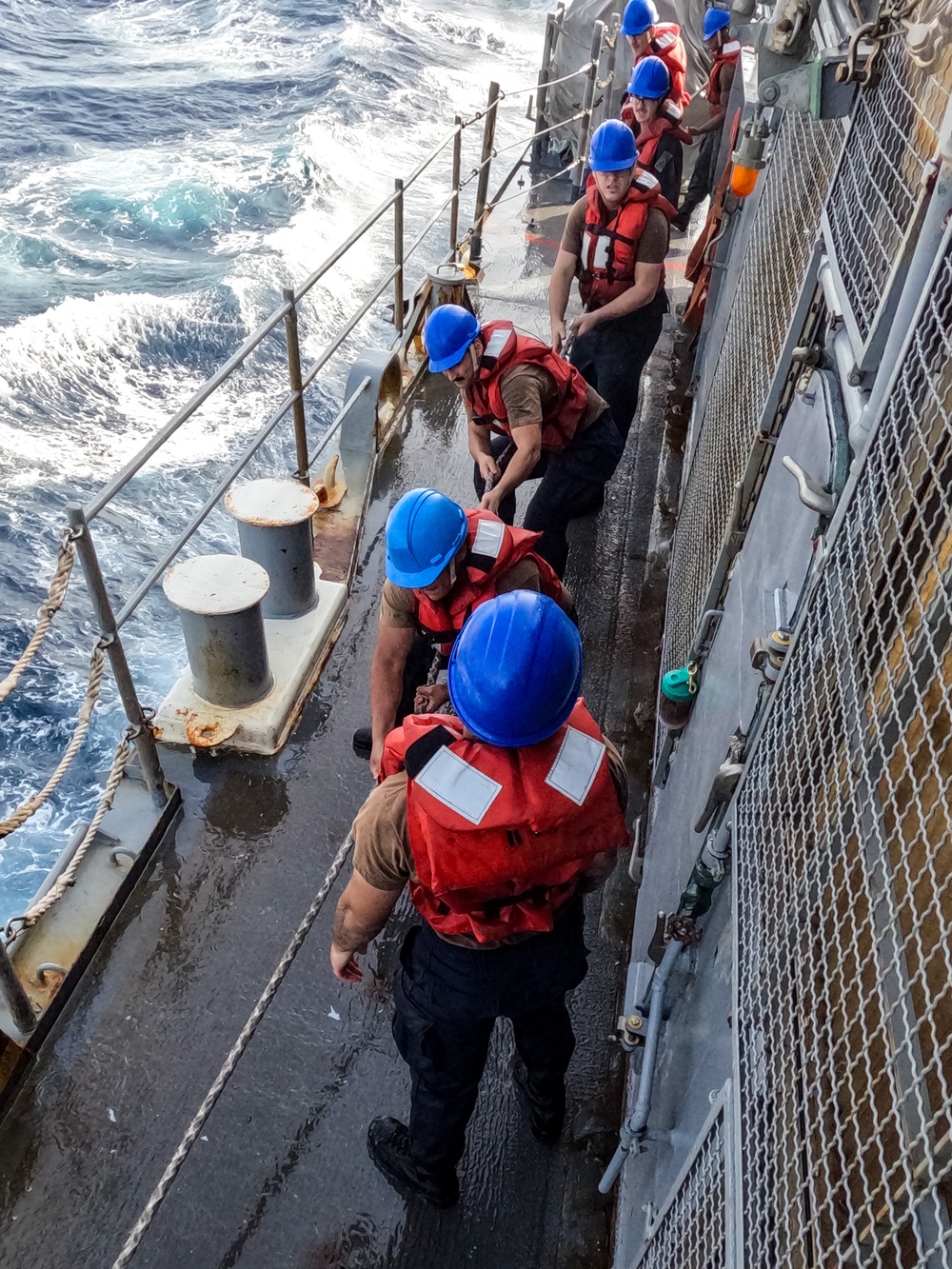 USS Princeton conducts operations in the U.S. Central Command area of responsibility as part of the Carl Vinson Carrier Strike Group
