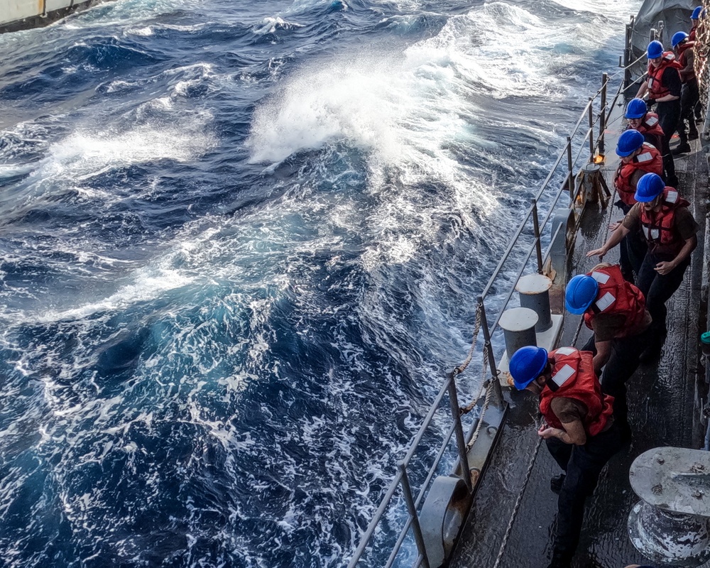 USS Princeton conducts operations in the U.S. Central Command area of responsibility as part of the Carl Vinson Carrier Strike Group