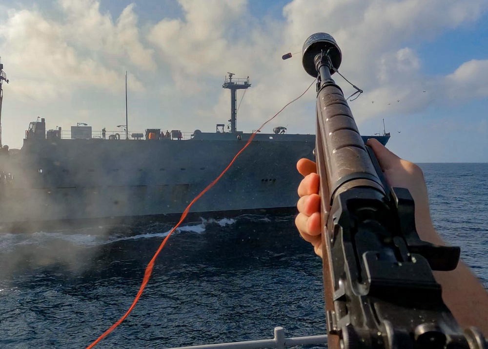 USS Princeton conducts operations in the U.S. Central Command area of responsibility as part of the Carl Vinson Carrier Strike Group