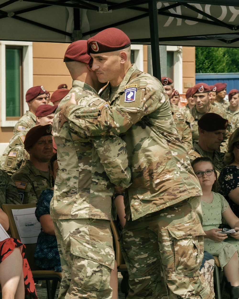The Rock” Battalion Holds Change of Command Ceremony at Del Din