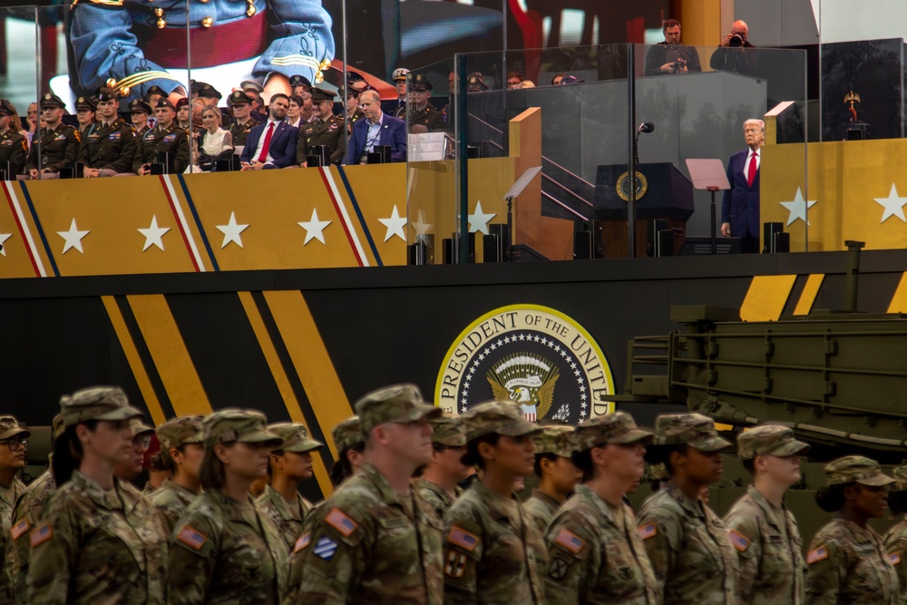 U.S. Army's 250th Birthday Parade