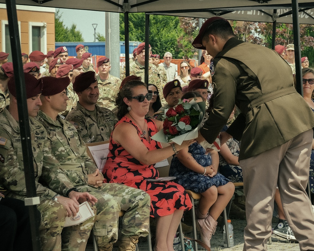 The Rock” Battalion Holds Change of Command Ceremony at Del Din