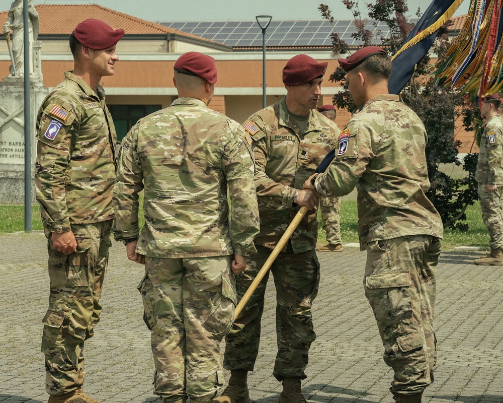 The Rock” Battalion Holds Change of Command Ceremony at Del Din
