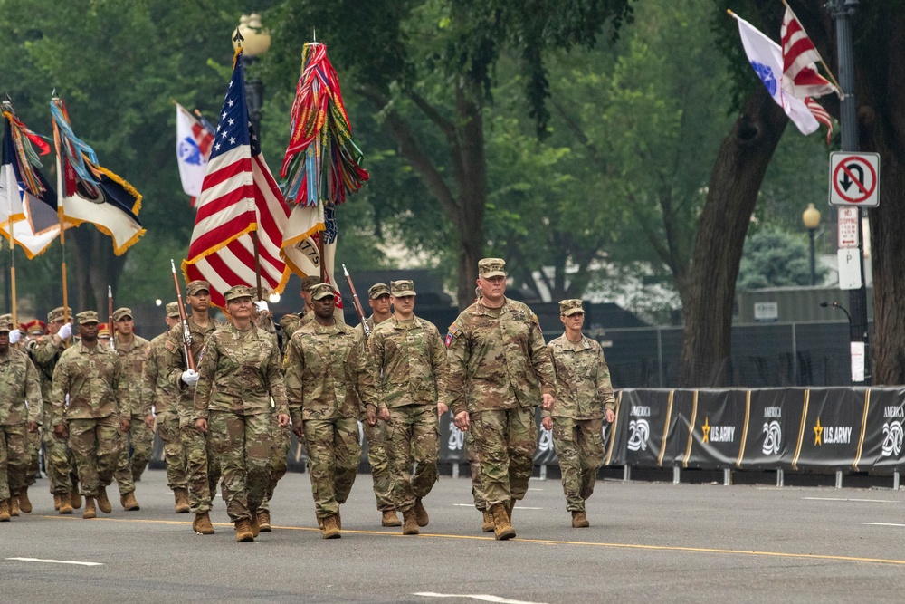 U.S. Army's 250th Birthday Parade
