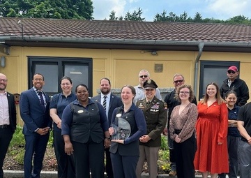 Hohenfels Army Lodging recognized as the Army Lodging of the Year Award for 2024