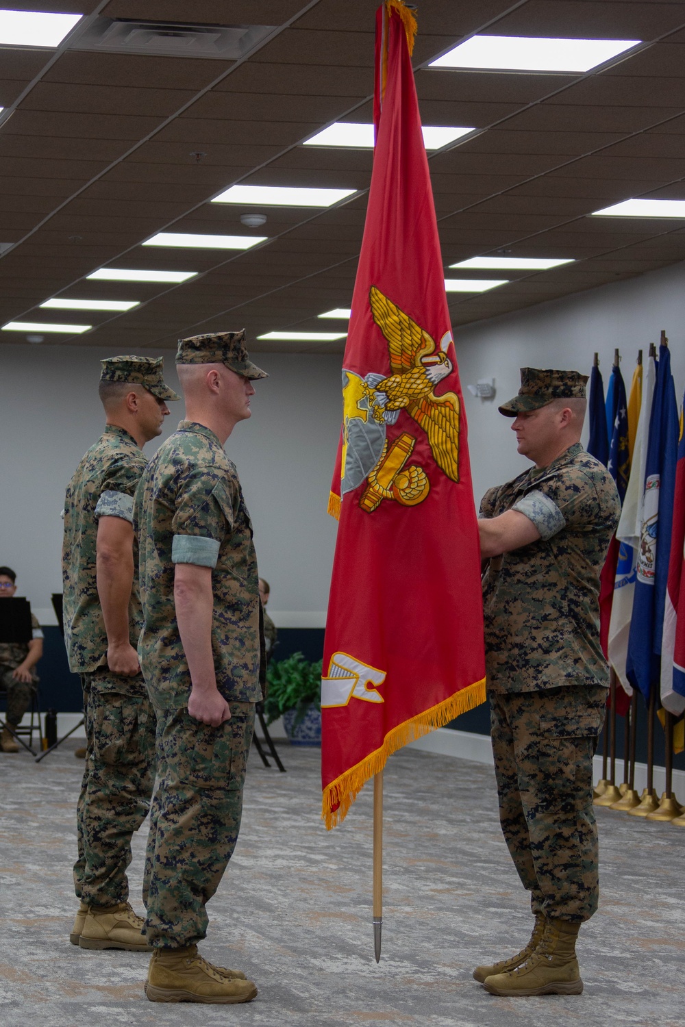 2nd Network Battalion Change of Command