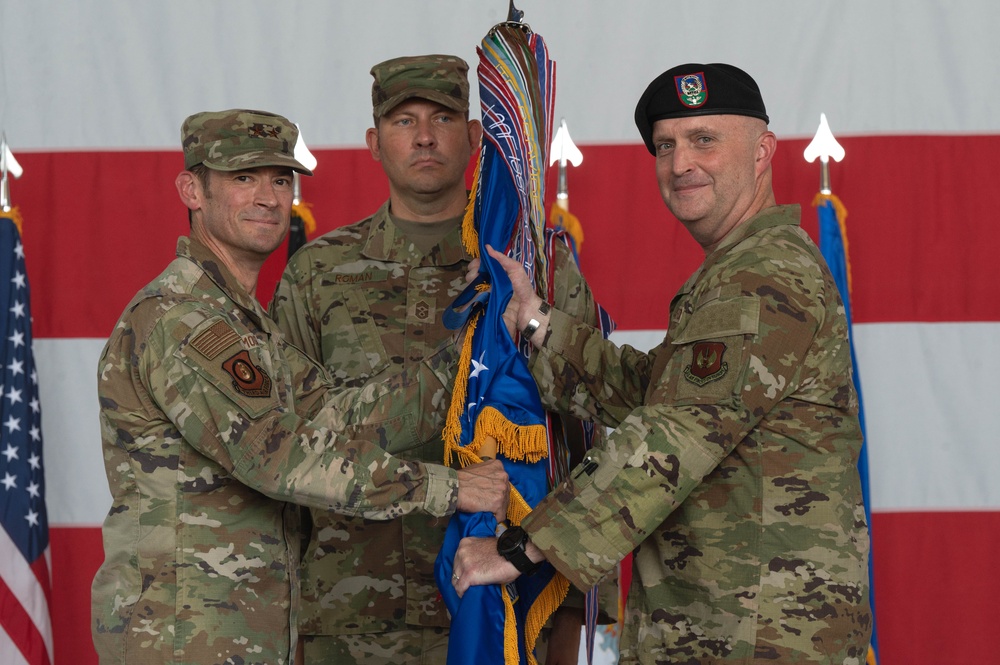 435th Air Ground Operations Wing welcomes new commander