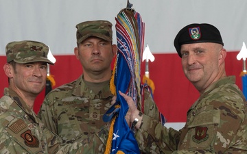 435th Air Ground Operations Wing welcomes new commander