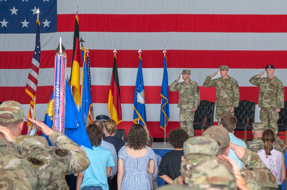 435th Air Ground Operations Wing welcomes new commander