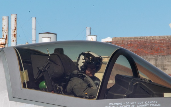 ‘The mission is the same’: Retired Marine F-35 pilot finds new way to serve at FRCE