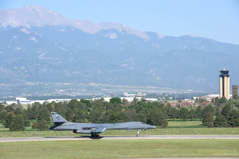 B-1B Lancers at Peterson SFB
