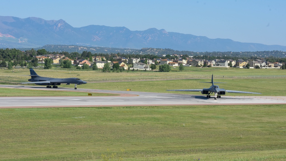 B-1B Lancers at Peterson SFB