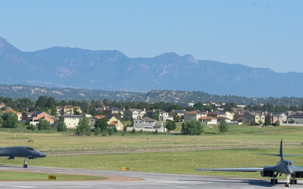 B-1B Lancers at Peterson SFB