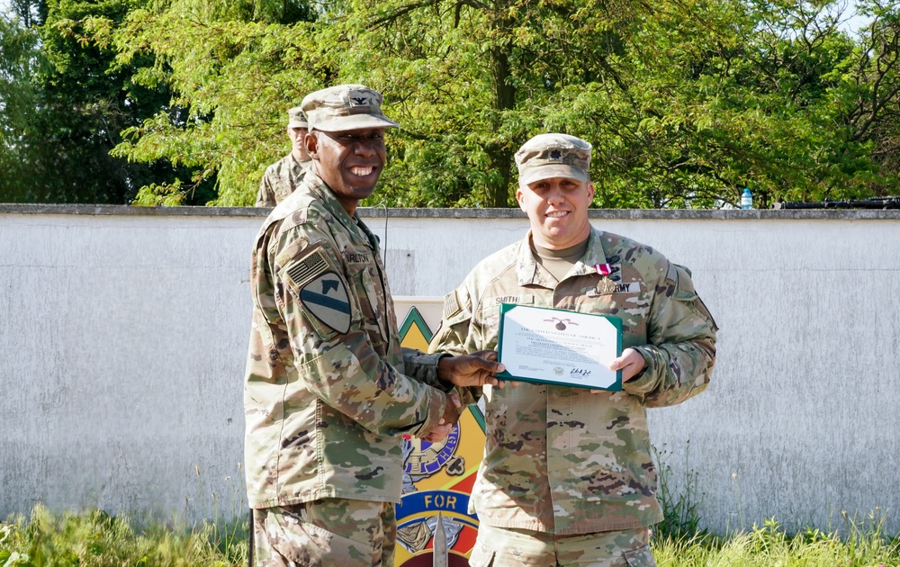 Ltc. McGlone Assumes Command of Task Force Atlas in Poland