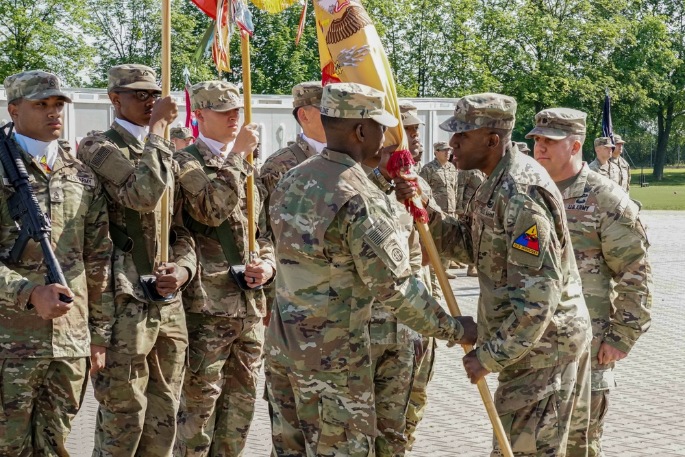 Ltc. McGlone Assumes Command of Task Force Atlas in Poland