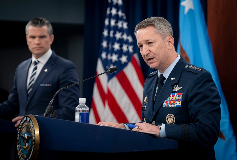 SecDef &amp; CJCS Press Briefing