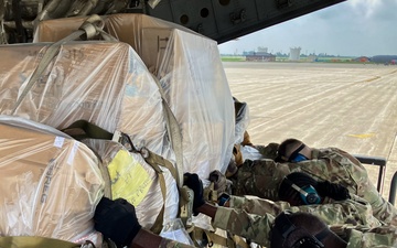 49th APS Loads Up For Denton Humanitarian Assistance Program