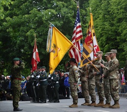 Task Force Iron, Maryland National Guard Join NATO Allies in Estonia’s Victory Day Parade