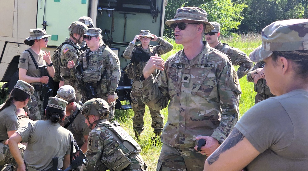 Medics with Wisconsin National Guard’s 2nd Battalion, 127th Infantry Regiment hold training at Fort McCoy; unit preps for deployment