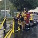 Fort Buchanan Fire Department and Emergency Services Control Fire Near the Installation