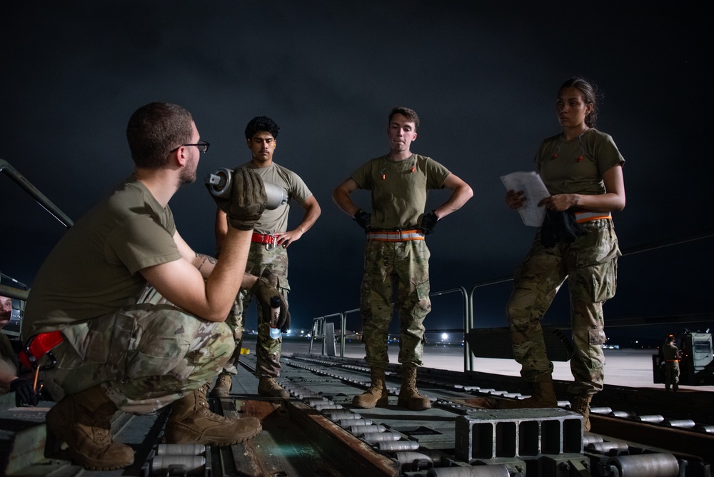 134th LRS perform 60K Tunner certification course