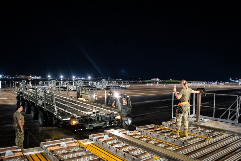 134th LRS perform 60K Tunner certification course