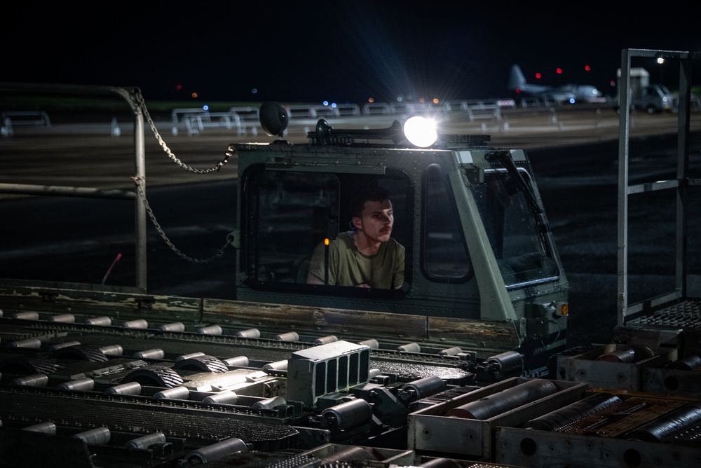 134th LRS perform 60K Tunner certification course