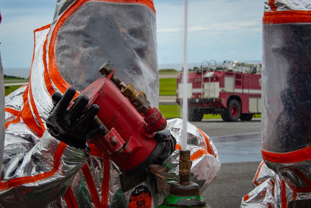 134th CES joint HAZMAT training