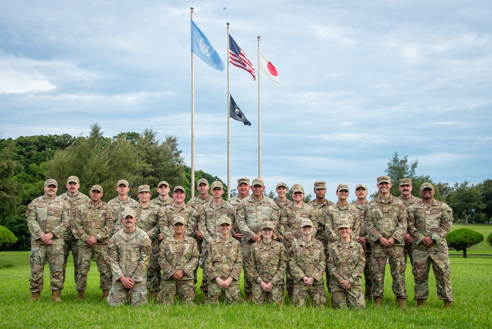 134th FSS Okinawa TDY group photo