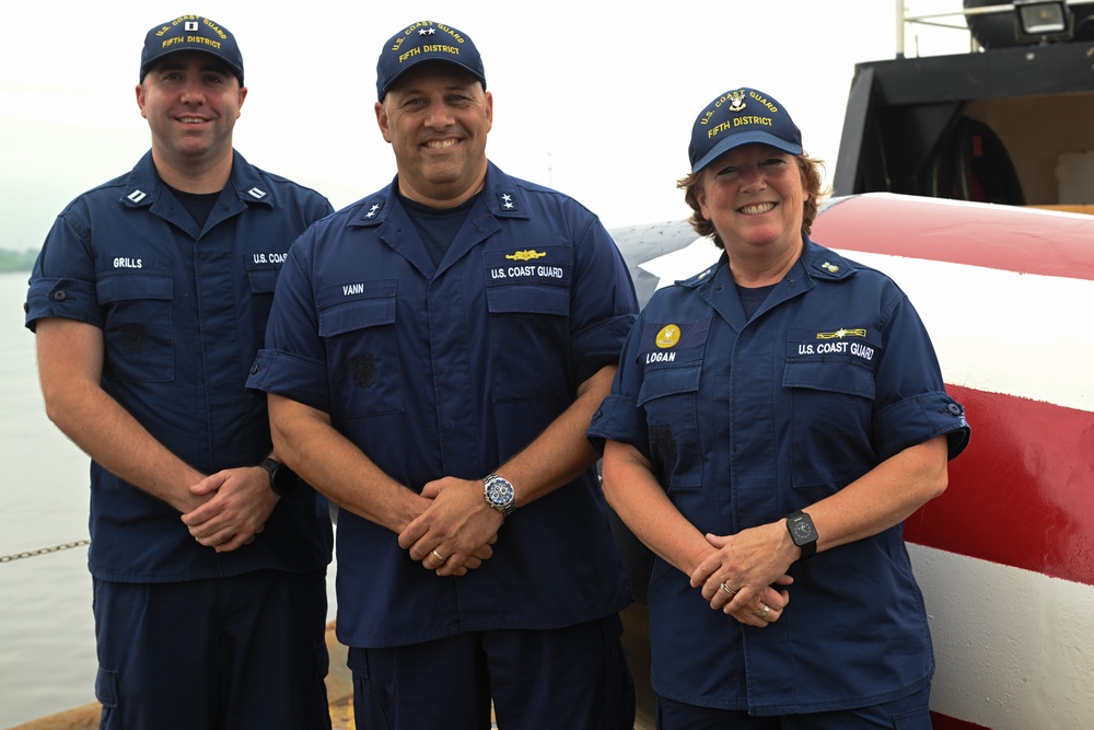 Coast Guard sets historic Francis Scott Key Memorial Buoy in Baltimore Harbor