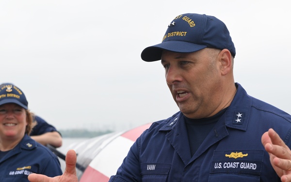 Coast Guard sets historic Francis Scott Key Memorial Buoy in Baltimore Harbor
