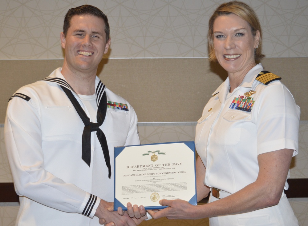 Honors rendered, Past remembered part of NMRTC Bremerton 127th Hospital Corps Ball