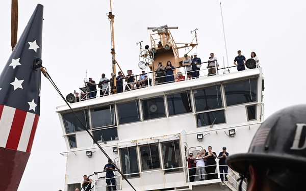 Coast Guard sets historic Francis Scott Key Memorial Buoy in Baltimore Harbor