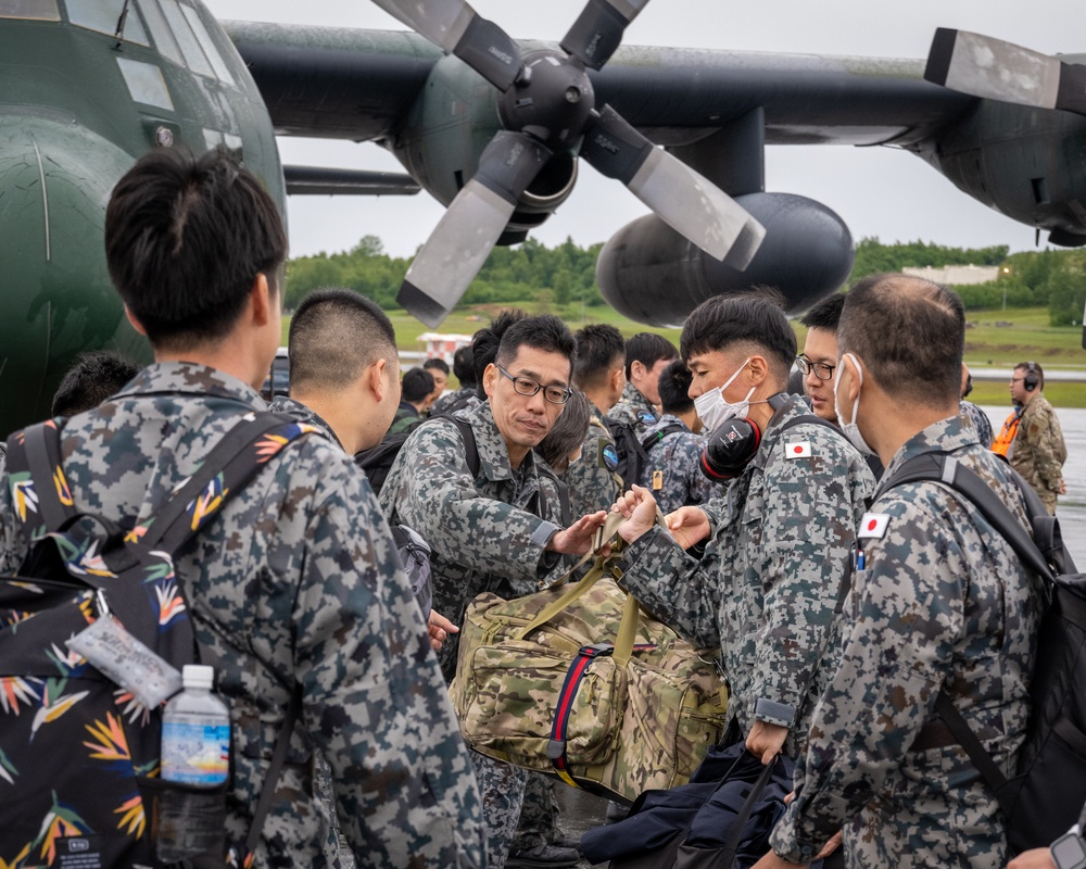 Japan Air Self-Defense Force arrives for Red Flag-Alaska 25-2
