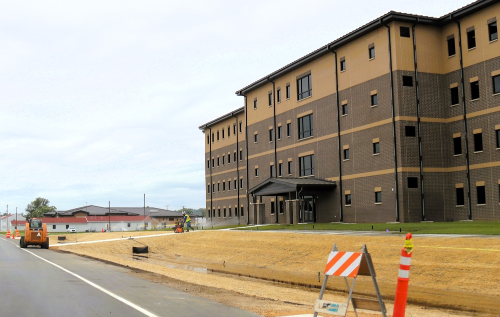 Fort McCoy’s South Barracks Project edges closer to completion; project now past 90 percent done