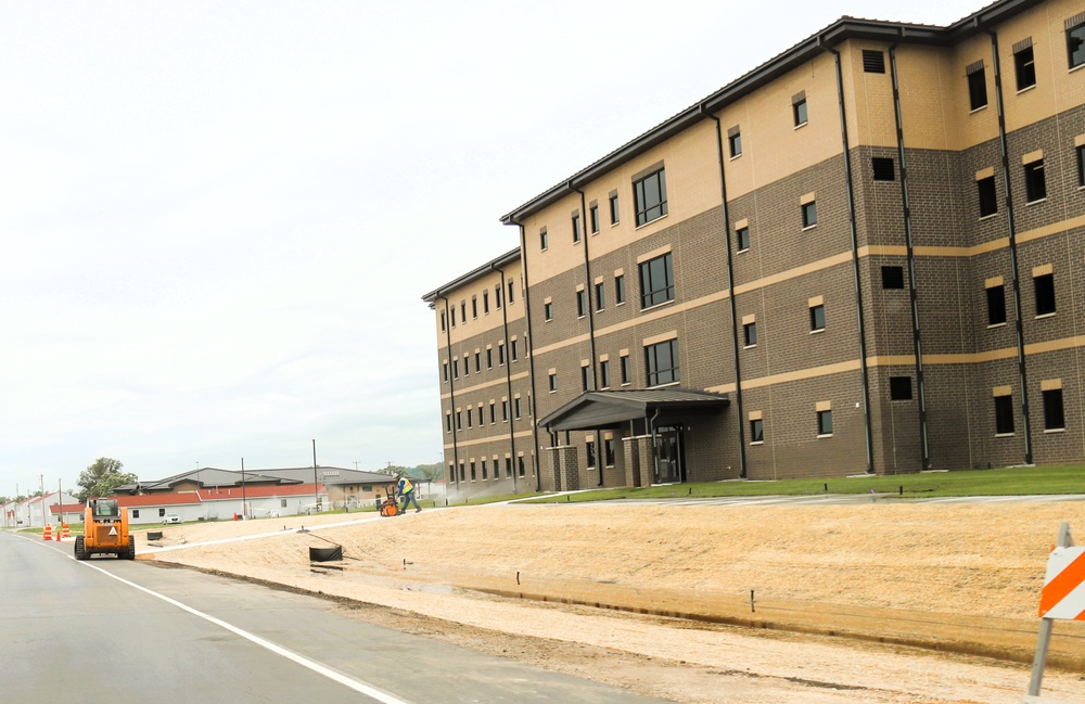 Fort McCoy’s South Barracks Project edges closer to completion; project now past 90 percent done