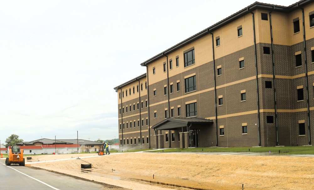 Fort McCoy’s South Barracks Project edges closer to completion; project now past 90 percent done