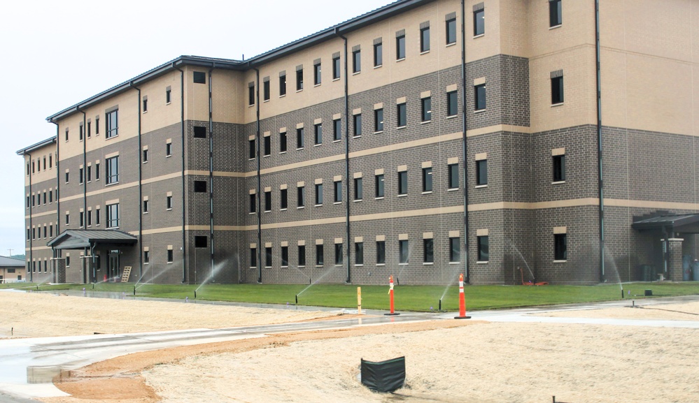 Fort McCoy’s South Barracks Project edges closer to completion; project now past 90 percent done