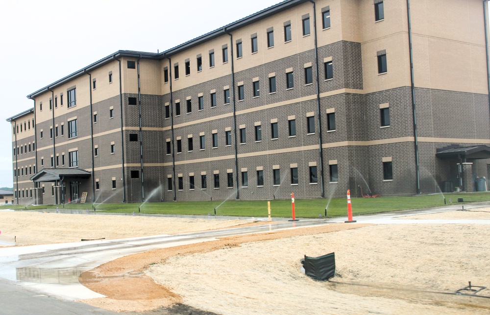 Fort McCoy’s South Barracks Project edges closer to completion; project now past 90 percent done