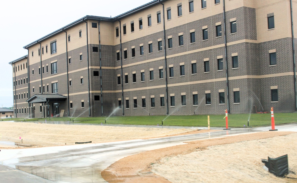 Fort McCoy’s South Barracks Project edges closer to completion; project now past 90 percent done
