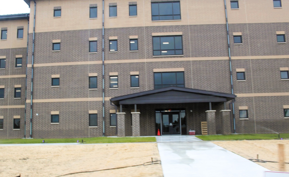 Fort McCoy’s South Barracks Project edges closer to completion; project now past 90 percent done